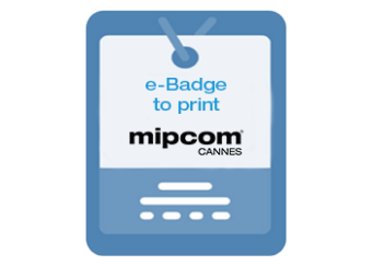 e-badge to print - mipcom