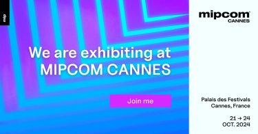 We are exhibiting at MIPCOM Cannes 2024
